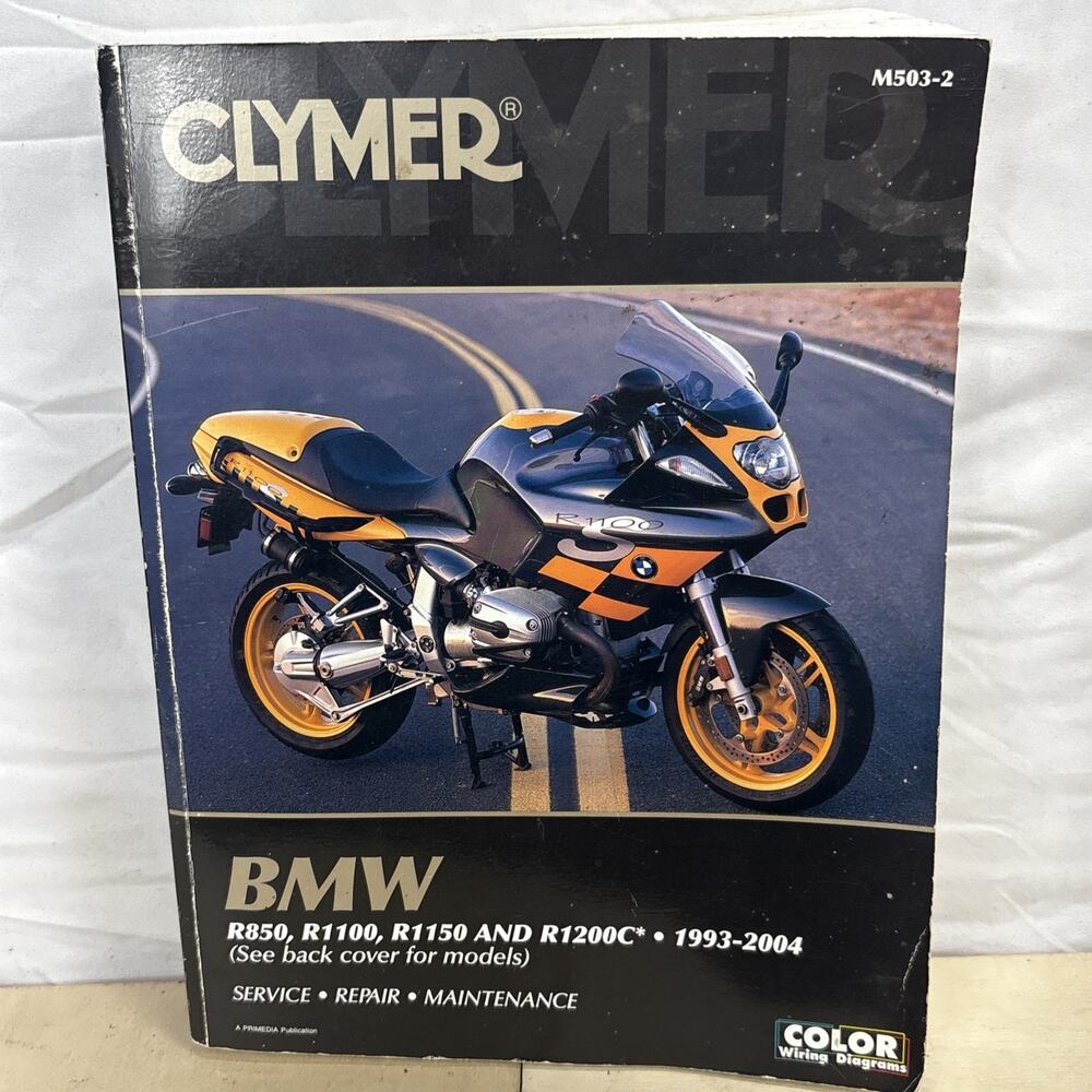 1993 1998 BMW R850 & 1100 TWINS CLYMER SERVICE REPAIR MANUAL